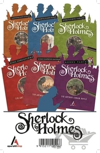 Sherlock Holmes Seti (6 Kitap) – Sir Arthur Conan Doyle – Aperatif Kitap Yayınları kitap kapağı