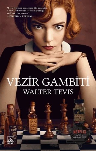 Vezir Gambiti – Walter Tevis – İthaki Yayınları kitap kapağı