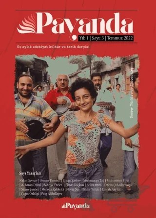 Payanda Dergisi Yıl: 1 Sayı: 3 Temmuz 2022 – Paradigma Akademi Yayınları kitap kapağı