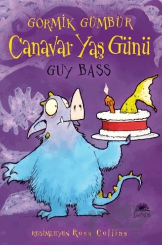 Canavar Yaş Günü – Guy Bass – İletişim Yayınevi kitap kapağı