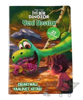 Disney İyi Bir Dinozor - Yeni Dostlar Çıkartmalı Faaliyet Kitabı – Kolektif – Doğan Egmont Yayıncılık kitap kapağı