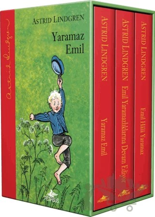 Yaramaz Emil Serisi Kutulu Özel Set (3 Kitap) – Astrid Lindgren – Pegasus Çocuk Yayınları kitap kapağı