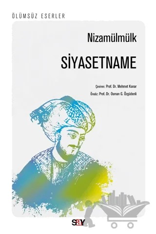 Siyasetname – Nizamülmülk – Say Yayınları kitap kapağı