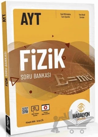 AYT Fizik Soru Bankası – Kolektif – Madalyon Yayınları kitap kapağı