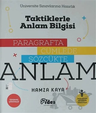 Taktiklerle Anlam Bilgisi – Kolektif – Fides Yayıncılık kitap kapağı
