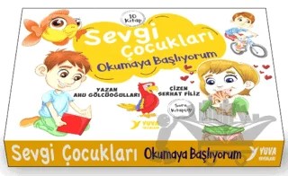 Sevgi Çocukları - Okumaya Başlıyorum (10 Kitap) – Kolektif – Yuva Yayınları kitap kapağı