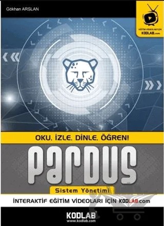 Pardus Sistem Yönetimi – Gökhan Arslan – Kodlab Yayın Dağıtım kitap kapağı