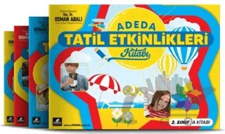 Adeda Tatil Etkinlikleri Kitabı 2. Sınıf – Osman Abalı – Adeda Yayınları kitap kapağı