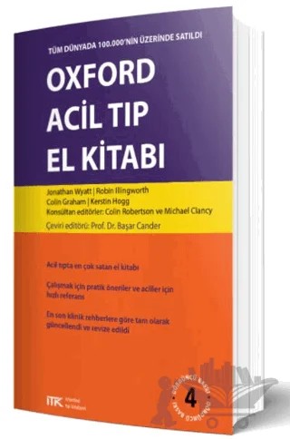 Oxford Acil Tıp El Kitabı – Colin A. Graham, Jonathan Whatt, Kerstin Hogg, Robin N. Illingworth – İstanbul Tıp Kitabevi kitap kapağı