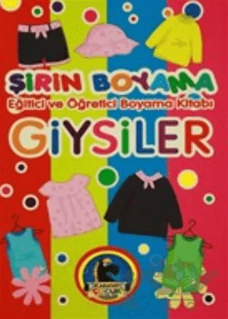 Şirin Boyama - Giysiler – Kolektif – Karatay Çocuk kitap kapağı