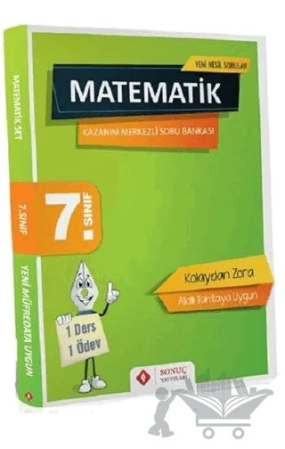 7. Sınıf Matematik Seti – Kolektif – Sonuç Yayınları kitap kapağı