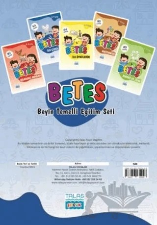 Betes İlk Çizgilerim – Nesli Şimşek – Talas Yayınları kitap kapağı