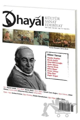 Hayal Kültür Sanat Edebiyat Dergisi Sayı: 76 Ocak - Şubat - Mart 2021 – Hayal Yayınları kitap kapağı