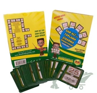 Eğitici Zeka Oyunu-Can Ali ile Toplama ve Çıkarma Öğreniyorum Domino – Mehmet Ali Okur – AKO Merkezi kitap kapağı