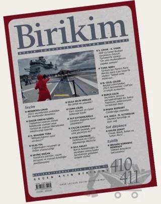 Birikim Aylık Sosyalist Kültür Dergisi Sayı: 410 / 411 Haziran - Temmuz 2023 – Birikim Yayınları kitap kapağı
