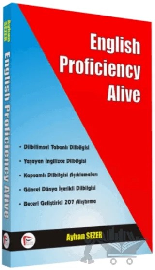 English Proficiency Alive – Ayhan Sezer – Pelikan Tıp Teknik Yayıncılık kitap kapağı