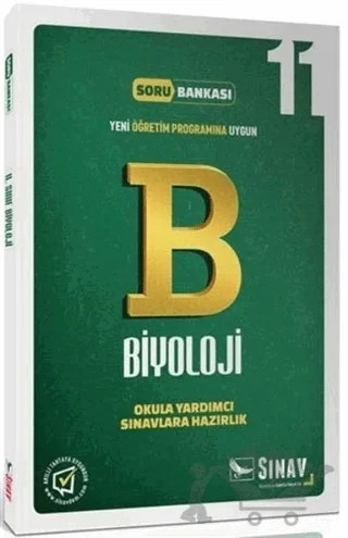 11. Sınıf Biyoloji Soru Bankası – Kolektif – Sınav Yayınları kitap kapağı