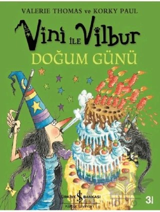 Vini ile Vilbur Doğum Günü – Valerie Thomas – İş Bankası Kültür Yayınları kitap kapağı