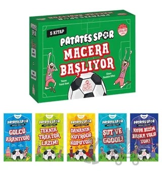 Patatesspor Macera Başlıyor (5 Kitap+Soru Kitapçığı) – Yusuf Asal – Nesil Çocuk Yayınları kitap kapağı