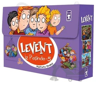 Levent İz Peşinde 5 Set (5 Kitap) – Mustafa Orakçı – Timaş Çocuk kitap kapağı