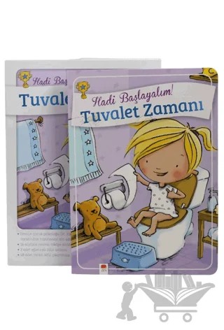 Tuvalet Zamanı - Kızlar İçin Tuvalet Eğitimi Kitabı – Janet Hall – Uçan Fil Yayınları kitap kapağı
