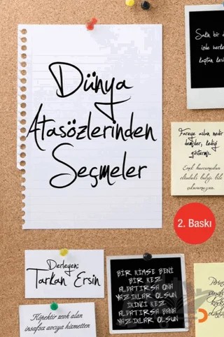 Dünya Atasözlerinden Seçmeler – Tarkan Ersin – Cinius Yayınları kitap kapağı