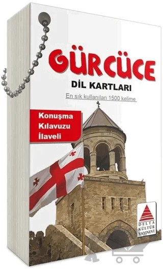 Gürcüce Dil Kartları – İrfan Çağatay – Delta Kültür Yayınevi kitap kapağı