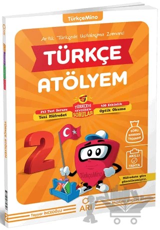 2. Sınıf Akıllı Türkçe Atölyem – Tayyar İnceoğlu, Mustafa Aygün – Arı Yayıncılık kitap kapağı