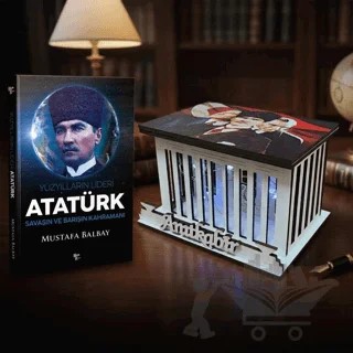 Yüzyılların Lideri Atatürk ve Kocatepe Ahşap Anıtkabir Işıklı Maket – Mustafa Balbay – Halk Kitabevi kitap kapağı