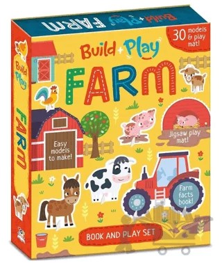 Build and Play - Farm Book and Play Set – Robyn Gale – IMAGINE THAT kitap kapağı