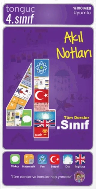 4. Sınıf Akıl Notları – Kolektif – Tonguç Akademi kitap kapağı