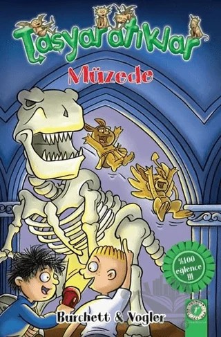 Taşyaratıklar Müzede – Burchett, Vogler – Artemis Yayınları kitap kapağı