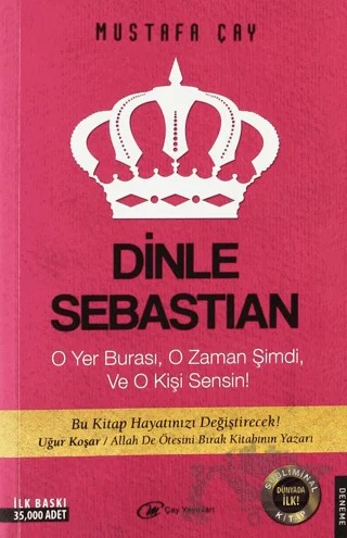 Dinle Sebastian – Mustafa Çay – Çay Yayınları kitap kapağı