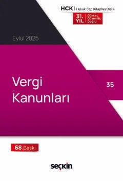 Vergi Kanunları (Cep Kitabı) – Seçkin Yayıncılık – Seçkin Yayıncılık kitap kapağı