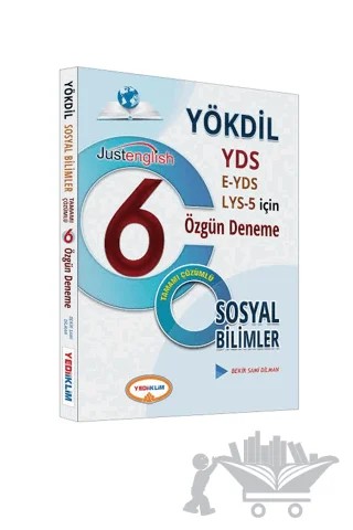 YÖKDİL Sosyal Bilimler Tamamı Çözümlü 6 Özgün Deneme – Bekir Sami Dilman – Yediiklim Yayınları kitap kapağı