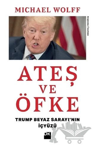 Ateş ve Öfke – Michael Wolff – Doğan Kitap kitap kapağı