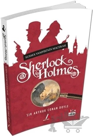 Sussex Vampiri'nin Macerası – Sir Arthur Conan Doyle – Aperatif Kitap Yayınları kitap kapağı