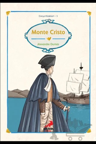 Monte Kristo – Alexandre Dumas – Erdem Çocuk kitap kapağı