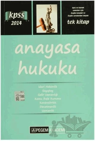 Pegem 2014 KPSS Anayasa Hukuku – Kolektif – Pegem Akademi Yayıncılık kitap kapağı