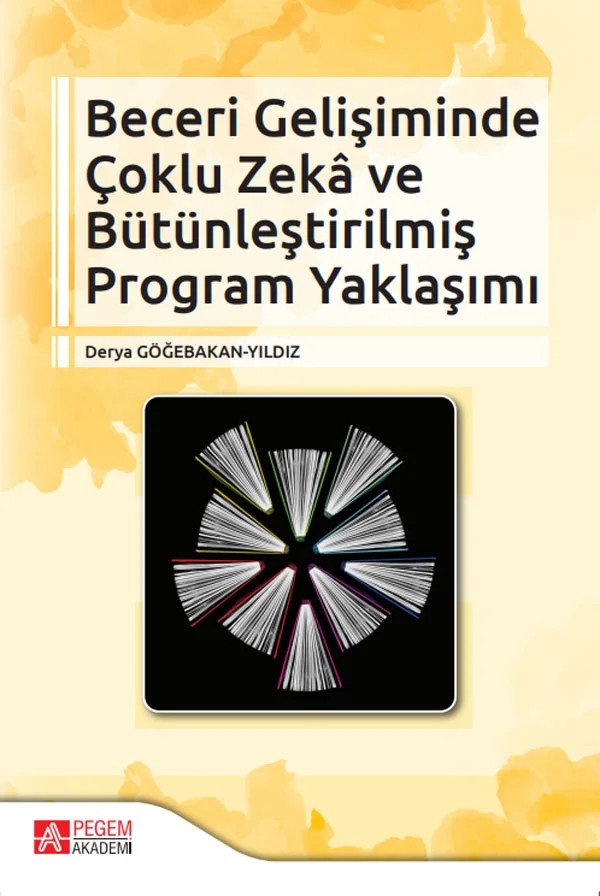 Beceri Gelişiminde Çoklu Zekâ ve Bütünleştirilmiş Program Yaklaşımı – Derya Göğebakan Yıldız – Pegem Akademi Yayıncılık kitap kapağı