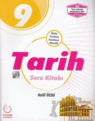 9. Sınıf Tarih Soru Kitabı – Halil Özsu – Palme Yayınları kitap kapağı