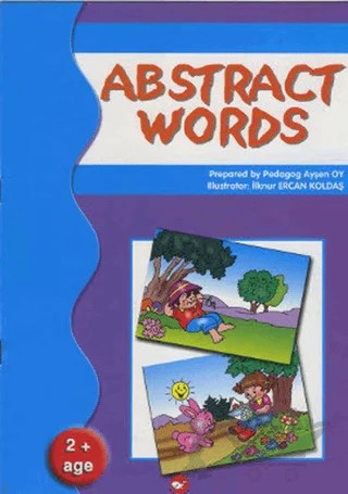 Abstract Words – Ayşen Oy – Beyaz Balina Yayınları kitap kapağı