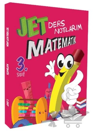 3. Sınıf Matematik Ders Notlarım – Kolektif – Jet Yayınevi kitap kapağı