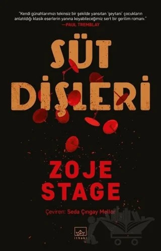 Süt Dişleri – Zoje Stage – İthaki Yayınları kitap kapağı
