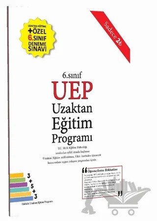 6. Sınıf UEP Uzaktan Eğitim Programı Set – Kolektif – Tonguç Akademi kitap kapağı