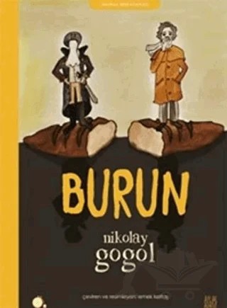Burun – Nikolay Vasilyeviç Gogol – Aylak Adam Kültür Sanat Yayıncılık kitap kapağı
