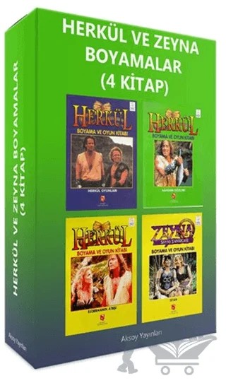 Herkül ve Zeyna Boyamalar (4 Kitap Set) – Kolektif – Aksoy Yayıncılık kitap kapağı
