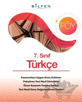 7. Sınıf Türkçe Öğrenim Föyleri – Kolektif – Bilfen Yayıncılık kitap kapağı