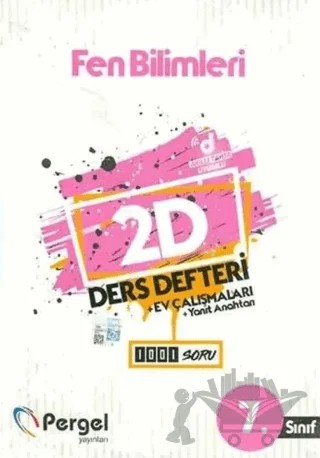 7. Sınıf Fen Bilimleri 2D Ders Defteri – Kolektif – Pergel Yayınları kitap kapağı
