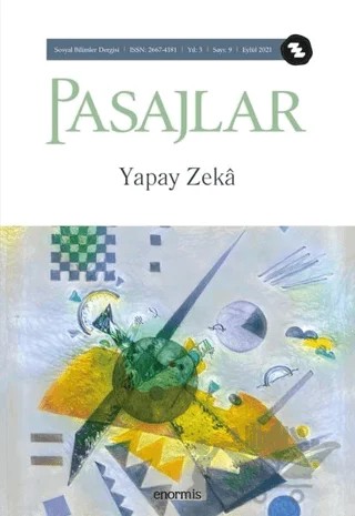 Pasajlar Sosyal Bilimler Dergisi Sayı: 9 Eylül 2021 – Pasajlar Sosyal Bilimler Dergisi kitap kapağı